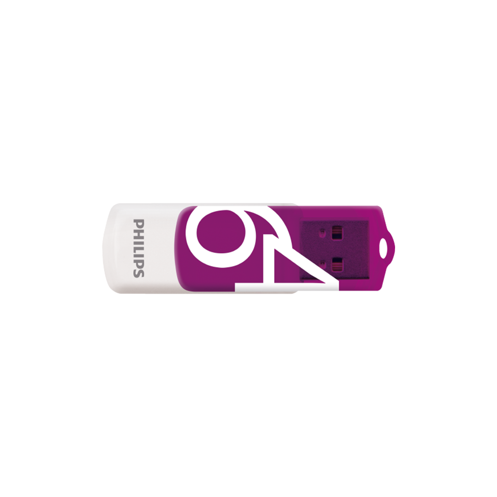 PHILIPS FM64FD05B, 64GB, USB 2.0, Vivid, Mor, Flash Disk - Philips - görsel 2