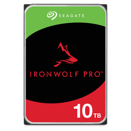 SEAGATE IRONWOLF PRO 10 TB 7200RPM 256MB SATA3 550TB/Y RV NAS (ST10000NT001) - SEAGATE