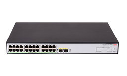 H3C S1600V2-26P-HPWR 24 PORT 10/100/1000 370W POE +2SFP YONETILEBILIR SWITCH - H3C