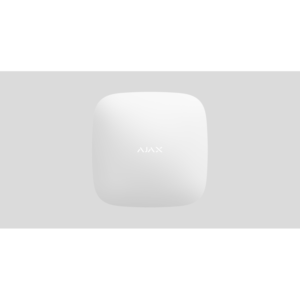 AJAX Hub2 Plus, Kablosuz, Görsel Doğrulamalı, Alarm Paneli, Beyaz - AJAX