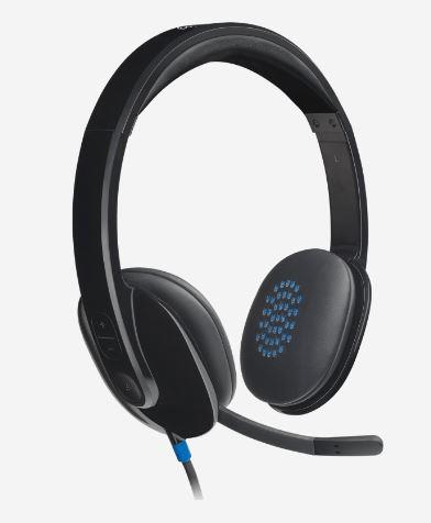 LOGITECH H540 USB SİYAH KULAKLIK 981-000480 - Logitech - görsel 2