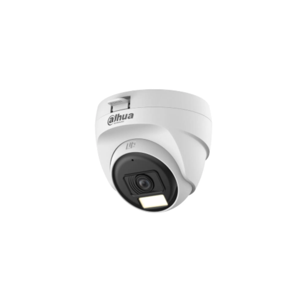DAHUA HAC-T1A51P-U-IL-A-0280B, 5Mpix, 2.8mm Lens, 25 Mt Gece Görüşü, Smart Dual Light, Dahili Mikrofon, Dome Kamera - Dahua