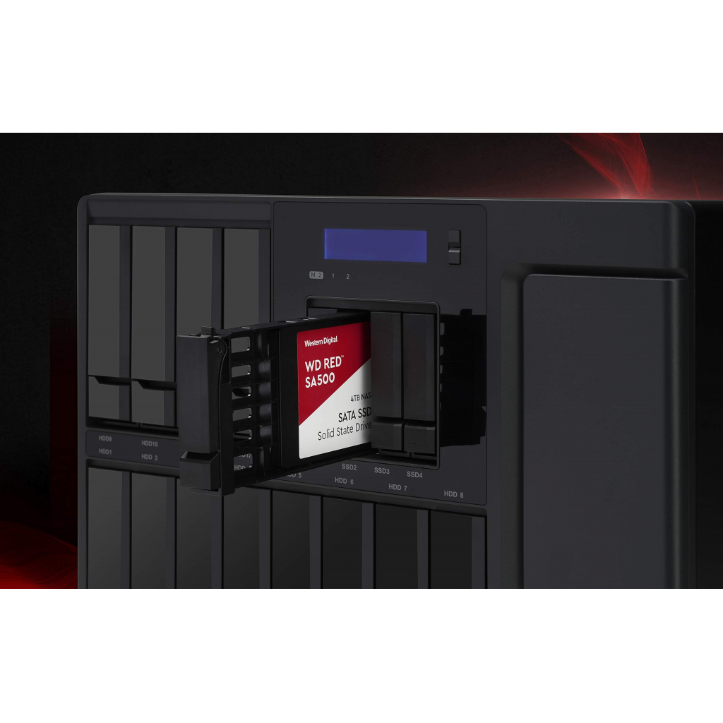 WD Red SA500, WDS200T2R0A, 2TB, 560/530, SERVER ve NAS için Enterprise, 2,5" SATA, SSD - Western Digital - görsel 3