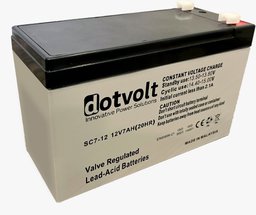 DOTVOLT SC 7 12V 7AH AKU (UPS'TE KULLANILAMAZ) - DOTVOLT