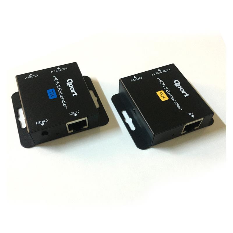 QPORT (Q-HEX2) 60 METRE CAT5/CAT6 HDMI EXTENDER DONUSTURUCU 2 LI PAKET - QPORT - görsel 3