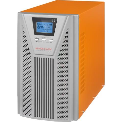 MAKELSAN P.PACK SE Online (2700W) 3 KVA 5/10 dk 1/1 Faz (6x12v 9AH Akü ) UPS - MAKELSAN