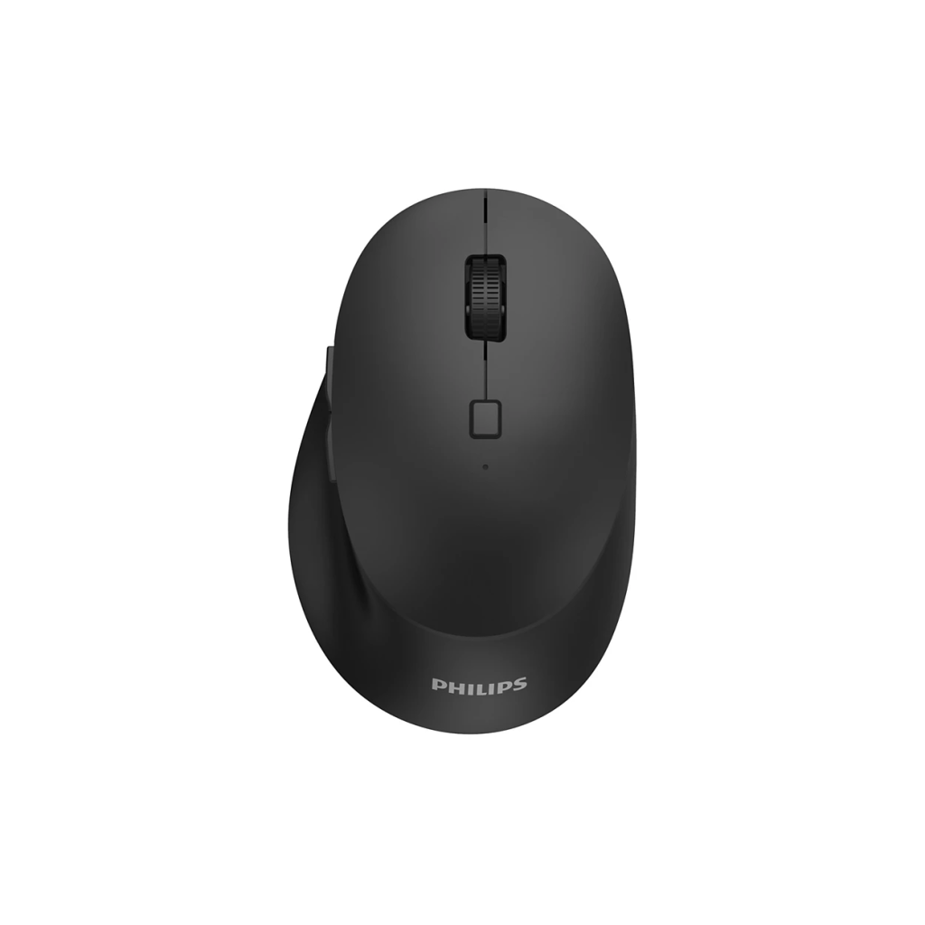 PHILIPS SPK7607B, Siyah, USB Nano 2,4Gh ve Bluetooth Kablosuz, 3200dpi, Optic, 7 Tuşlu, Sessiz Click, Mouse - Philips