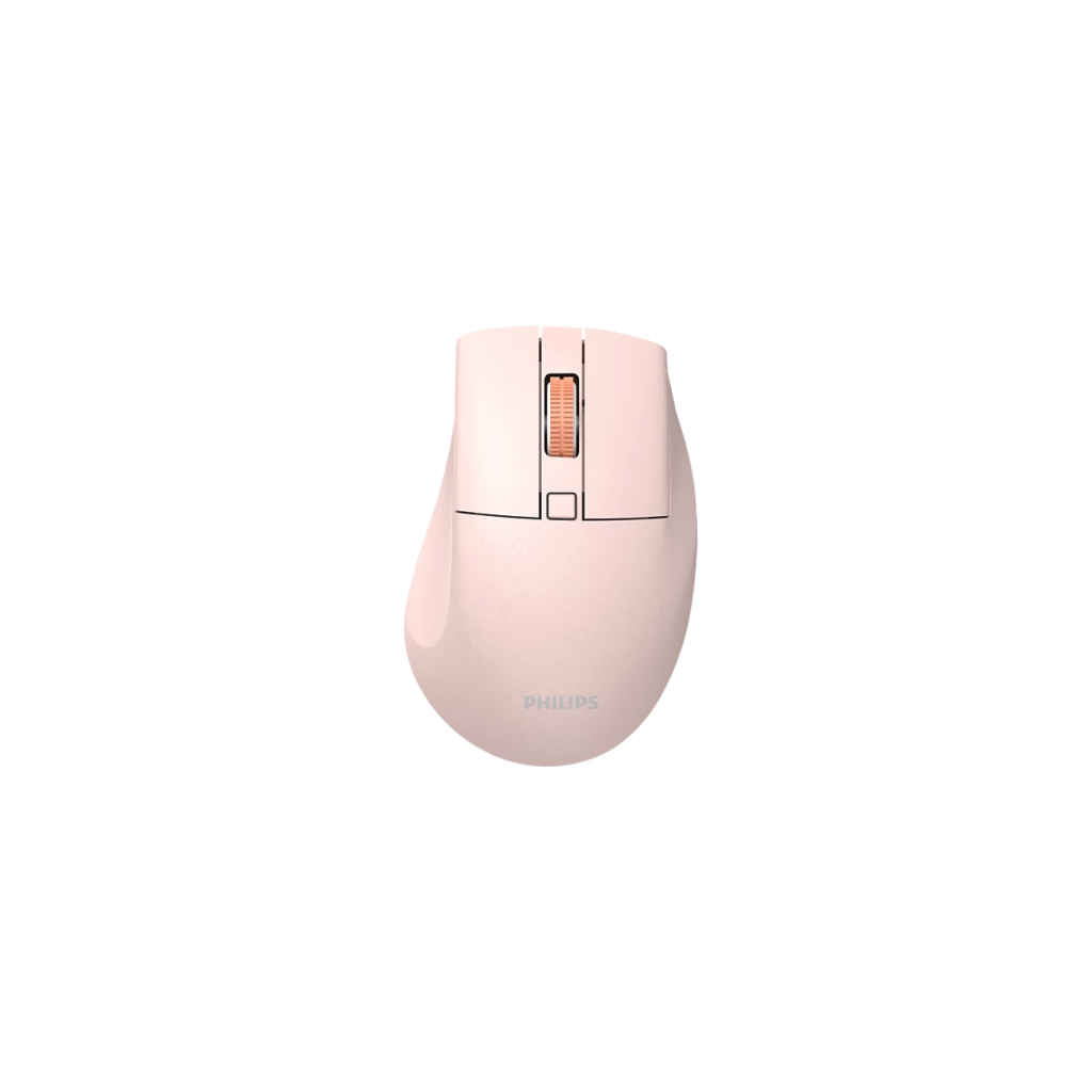 PHILIPS SPK7528P, SESSİZ, Pembe, USB Nano  2,4Gh ve Bluetooth Kablosuz, 1600dpi, Optic, 3 Tuşlu, Ergonamik, Sessiz Click, Mouse - Philips