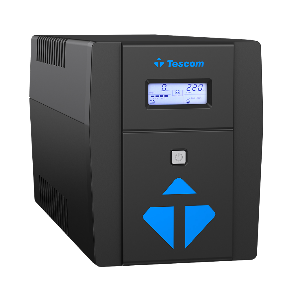 TESCOM LEOAP 2000VA Line Interactive UPS (900020315) (2x9A Akü) - Tescom - görsel 3