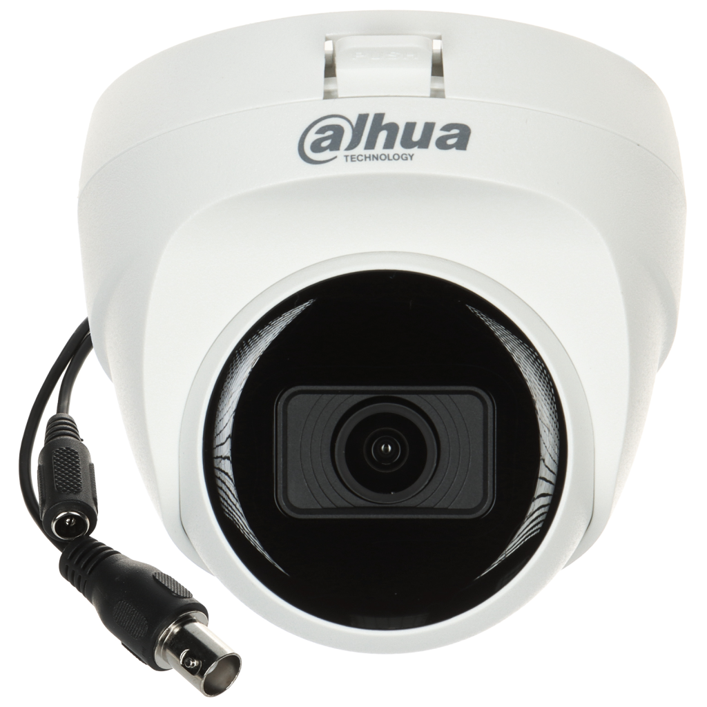 DAHUA HAC-T1A21P-U-A, 2Mpix, 2.8mm Lens, 25 Mt Gece Görüşü, Dahili Mikrofon, Dome Kamera - Dahua