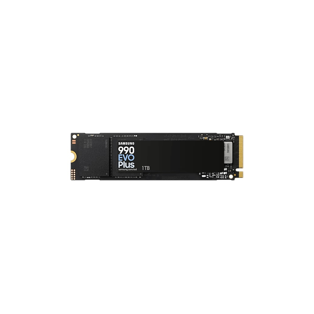SAMSUNG MZ-V9S1T0BW, 990 EVO PLUS, 1TB, 7150/6300, Gen4, NVMe PCIe M.2 2280, SSD (Türkiye Distribütörü Garantili) - Samsung