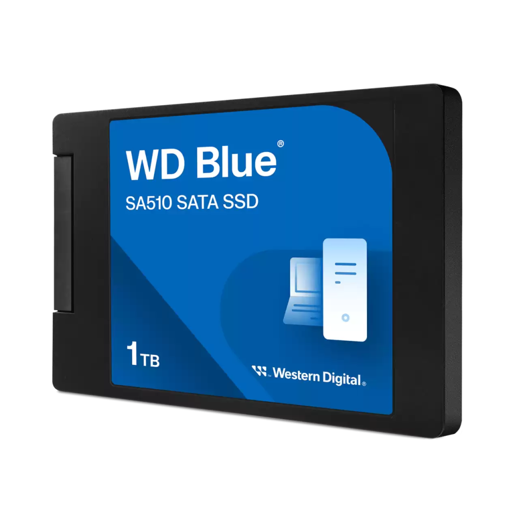 WD Blue SA510, WDS100T3B0A, 1TB, 560/510, 3D NAND, 2,5" SATA, SSD - Western Digital - görsel 3