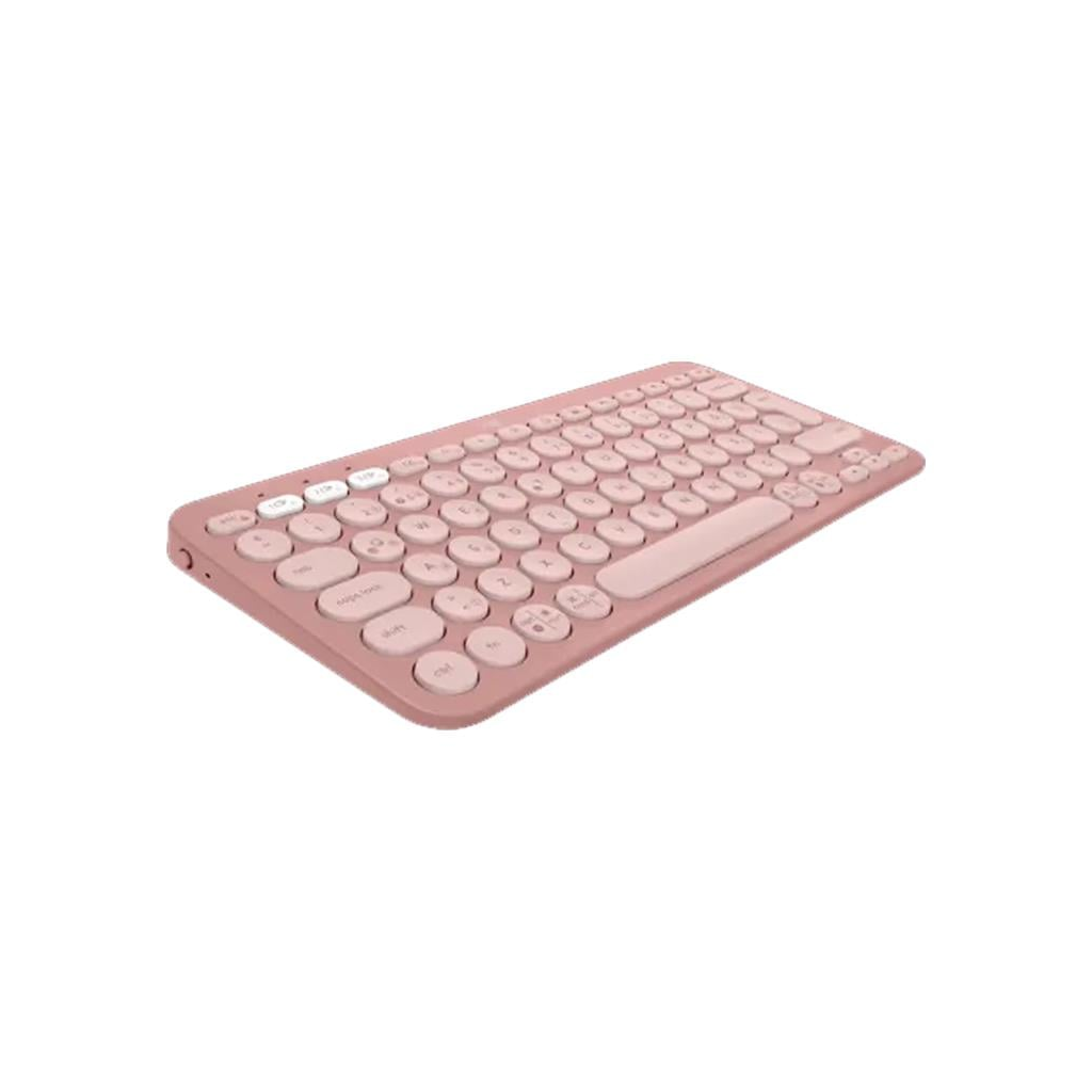 LOGITECH K380S, Pebble Keys 2,  Rose, 920-011861, Bluetooth, Türkçe, Q, Multimedya, Mini Klavye - Logitech - görsel 2