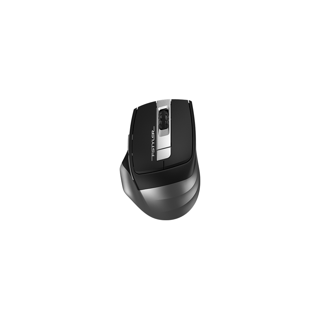 A4 TECH FB35S, Grey, FSTYLER, BLUETOOTH, 2,4Ghz Kablosuz, Optik Mouse, 10-15Metre, 6 Buton, Nano Alıcı - A4-Tech