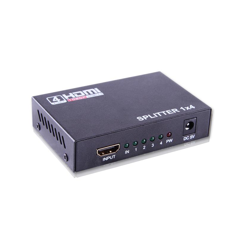 QPORT (Q-SPL4) FULL HD 1 GIRIS 4CIKIS HDMI SPLITTER (SINYAL COGALTICI) - QPORT - görsel 3