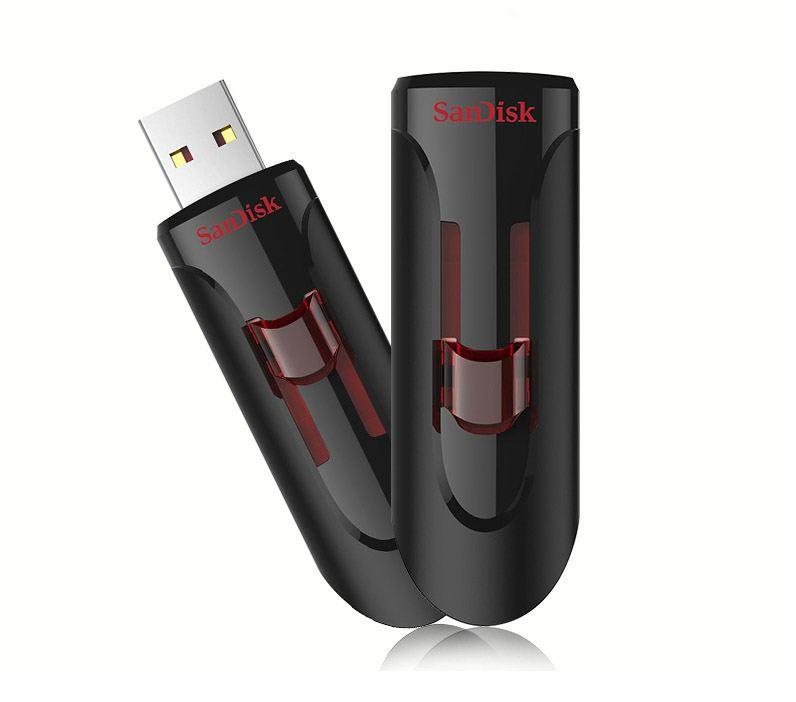 64 GB SANDISK CRUZER GLIDE USB BELLEK 3.0 SDCZ600-064G-G35 - Sandisk