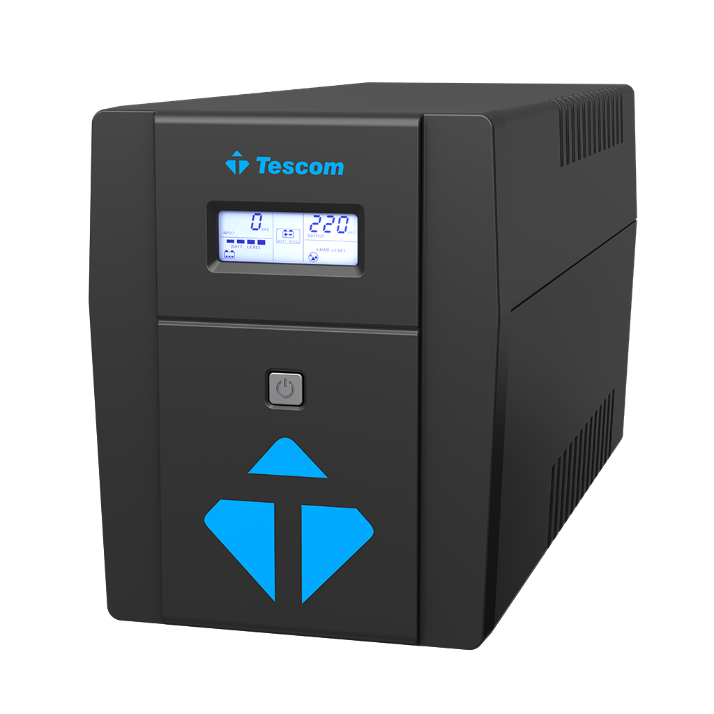 TESCOM LEOAP 2000VA Line Interactive UPS (900020315) (2x9A Akü) - Tescom - görsel 2