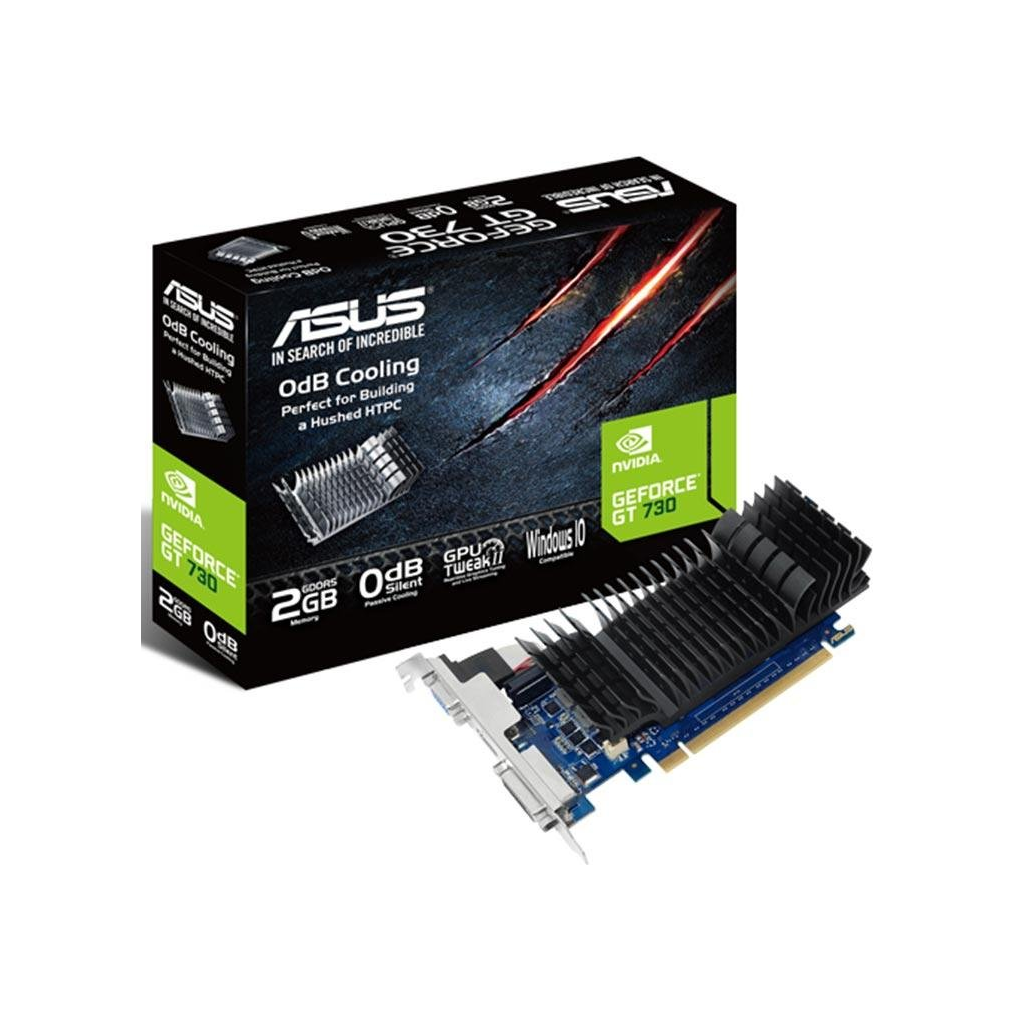 ASUS GT730-SL-2GD5-BRK 2GB Geforce GT730 DDR5 64bit HDMI DVI VGA 16x Ekran Kartı - ASUS - görsel 2