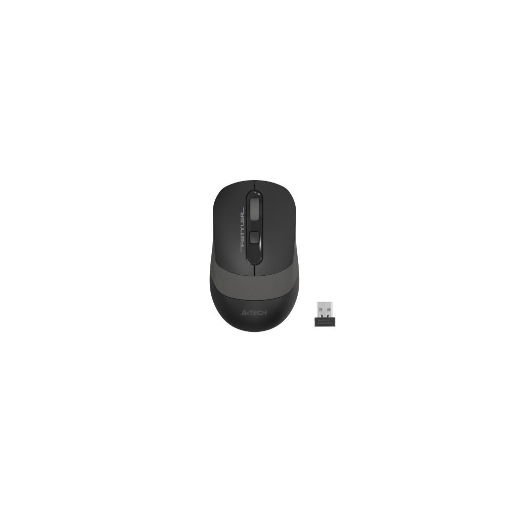 A4 TECH FG10 Nano Alıcılı Kablosuz 2000dpi Gri Mouse - A4 TECH - görsel 2