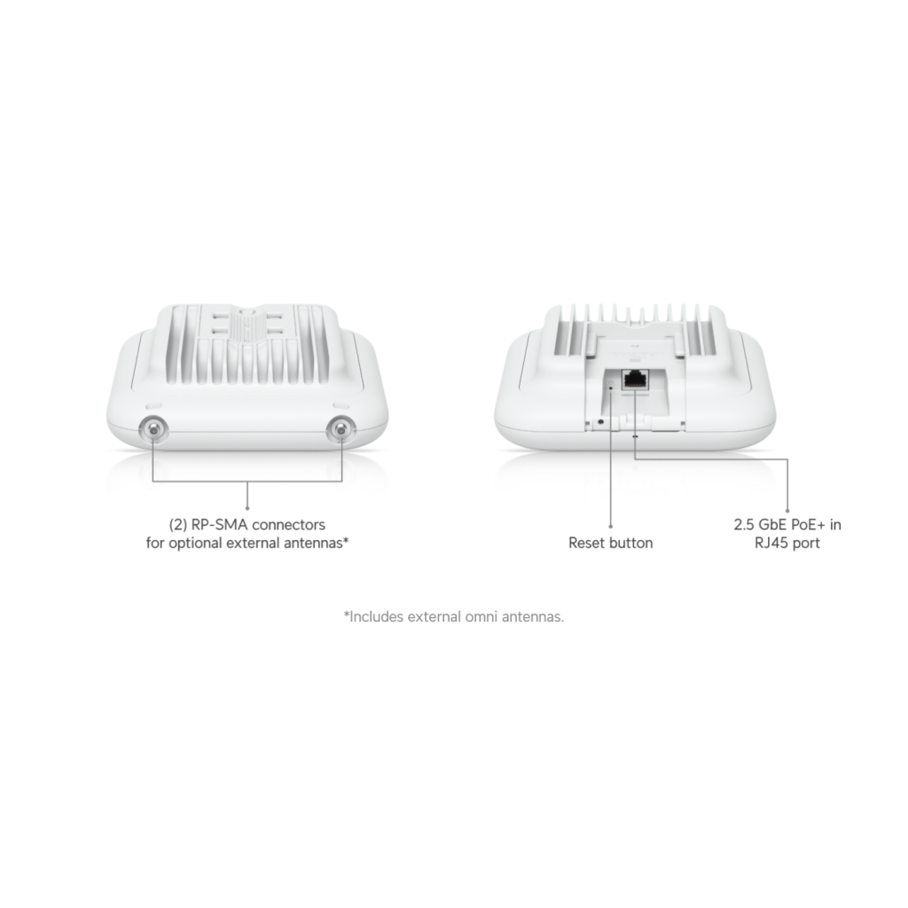 UBIQUITI UAP-U7-PRO-Outdoor, UniFi, Triple Band, 5765Mbps, Wifi6, Tavan Tipi, Access Point (Poe Adaptör Çıkmaz) - Ubiquiti (UBNT) - görsel 3