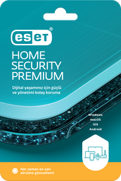 ESET HOME SECURITY PREMIUM 10 KULLANICI 2 YIL ONLINE LISANS - ESET