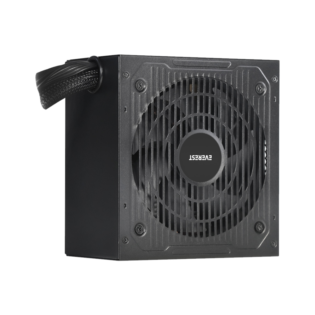 EVEREST EPS-500A, 500W, 12cm Fan, ATX, GAMING Power Supply (PSU) Bulk - Everest - görsel 3