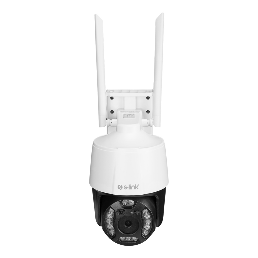 S-LINK SL-PTZ02, Akıllı Güvenlik Kamerası, WiFi, 3Mpix, 2,8mm Lens, 25m. Gece Görüşü, Hareket algılama, İki Yönlü Ses, Micro SD Kartlı, TUYA Yazılım - S-Link - görsel 2
