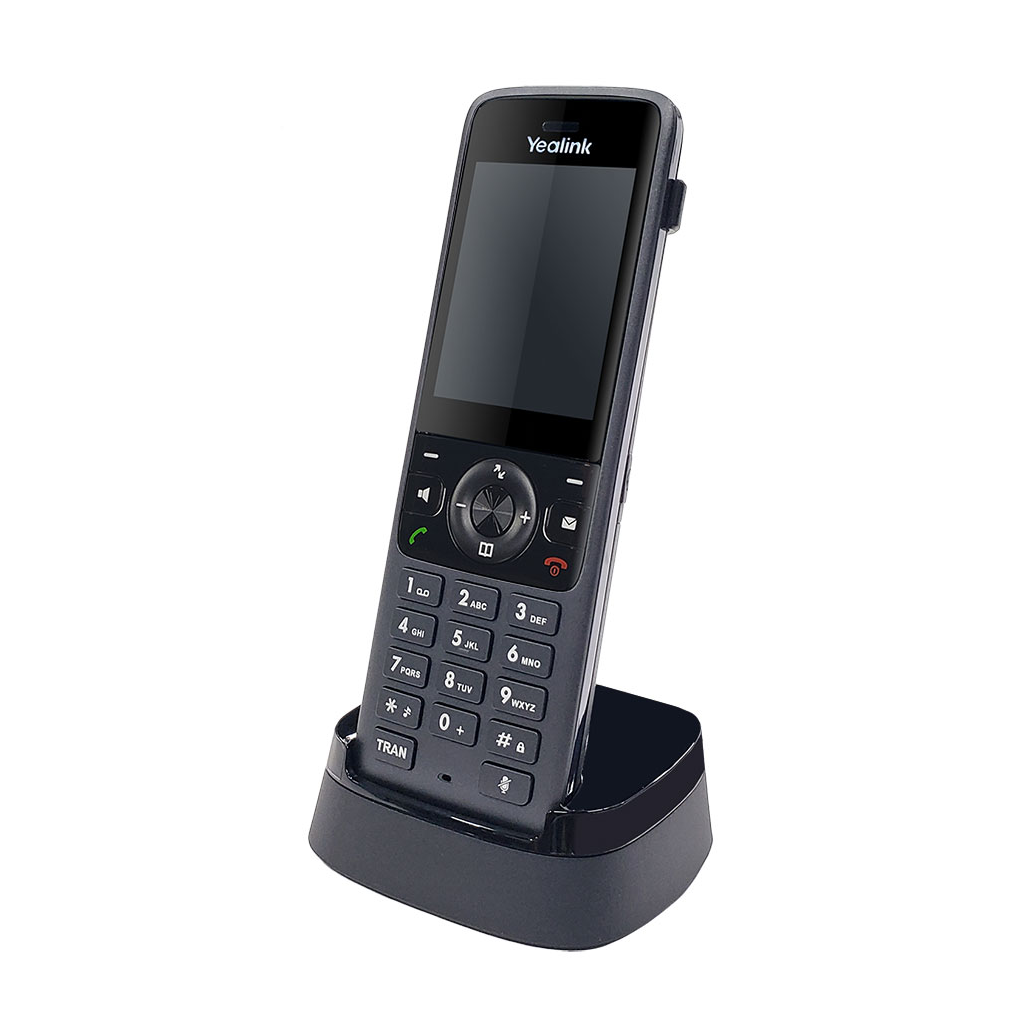 YEALINK W78H, Dect, Kablosuz IP TELEFON, Siyah, 2.4" Renkli Ekran, 30 Saat Konuşma, 400 Saat Bekleme, Bluetooth kablosuz kulaklık desteği - Yealink - görsel 3