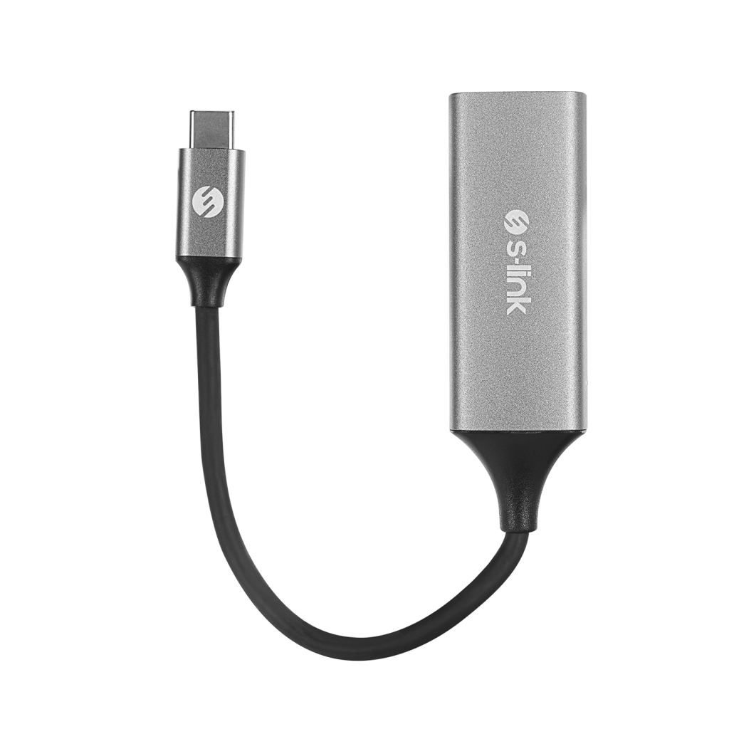S-LINK SW-U336, GigaBit, Type-C to RJ45, Metal, Ethernet Kartı - S-Link - görsel 2