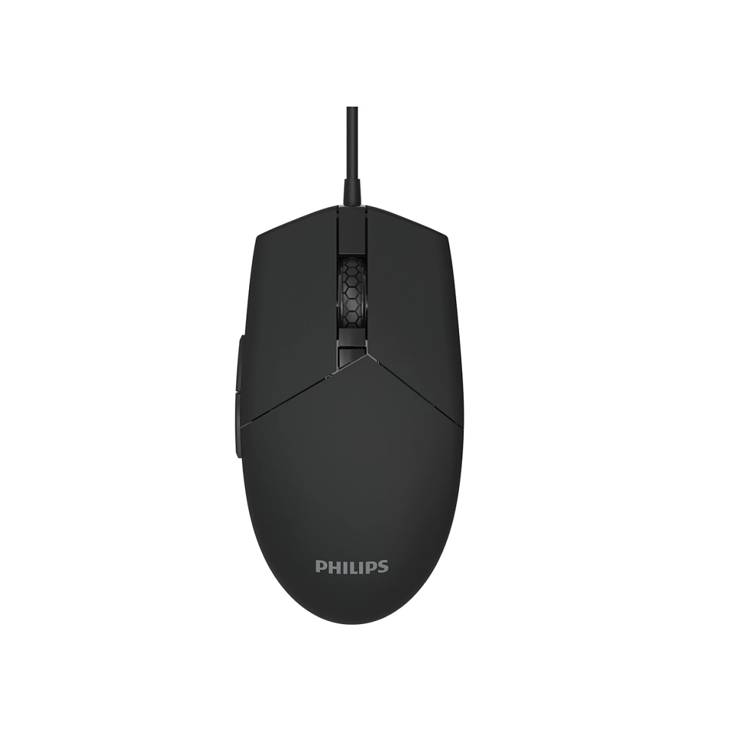 PHILIPS SPK9304B, Siyah, RGB Led Aydınlatma, USB Kablolu, 6400dpi, GAMING Optik Mouse - Philips