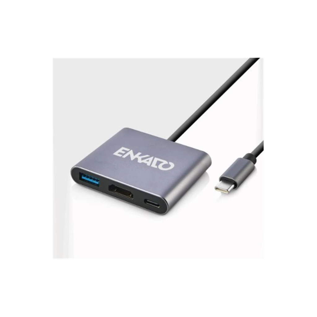 ENKADO EKD-TP43, Type-C To HDMI+PD+USB 3.0 Çevirici - Enkado - görsel 3