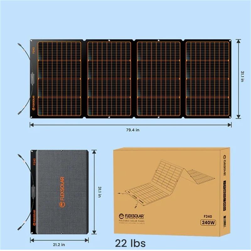 FLEXSOLAR F240 TAŞINABİLİR GÜNEŞ PANELİ 240W - FlexSolar - görsel 2
