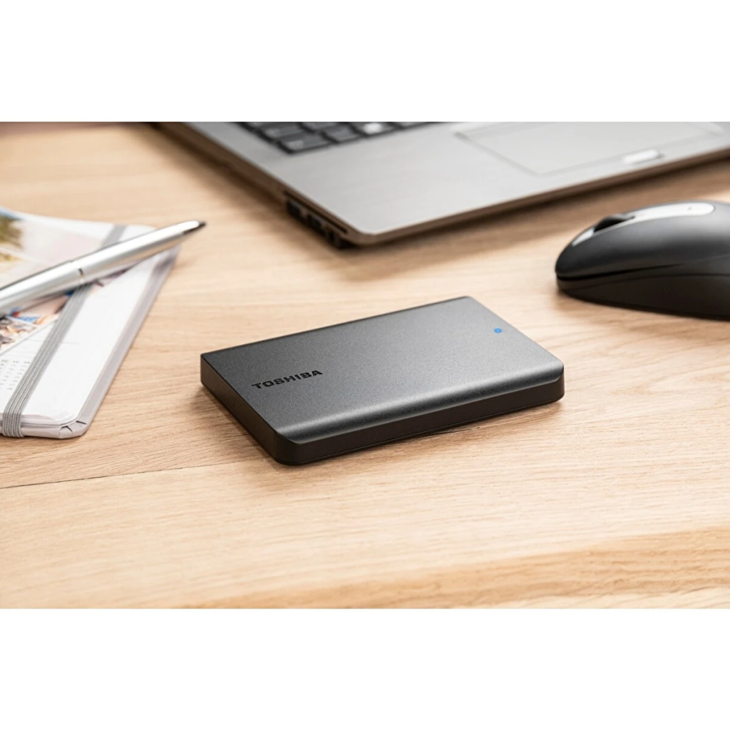 TOSHIBA HDTB510EK3AA Canvio Basic 2.5" 1TB 5,0 Gbit/sn USB 3.2 Gen1 Siyah Taşınabilir Harddisk - TOSHIBA - görsel 5