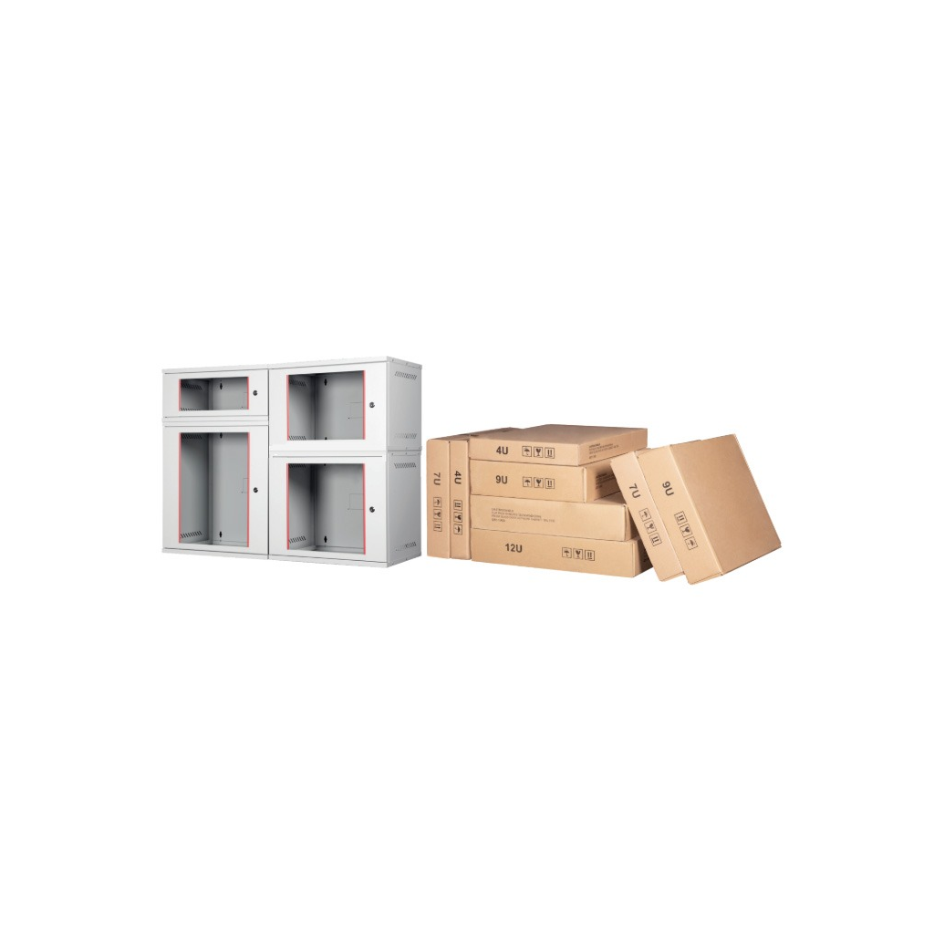 LANDE 12U 540x400 Soho Rack Kabinet (Demonte) - Lande