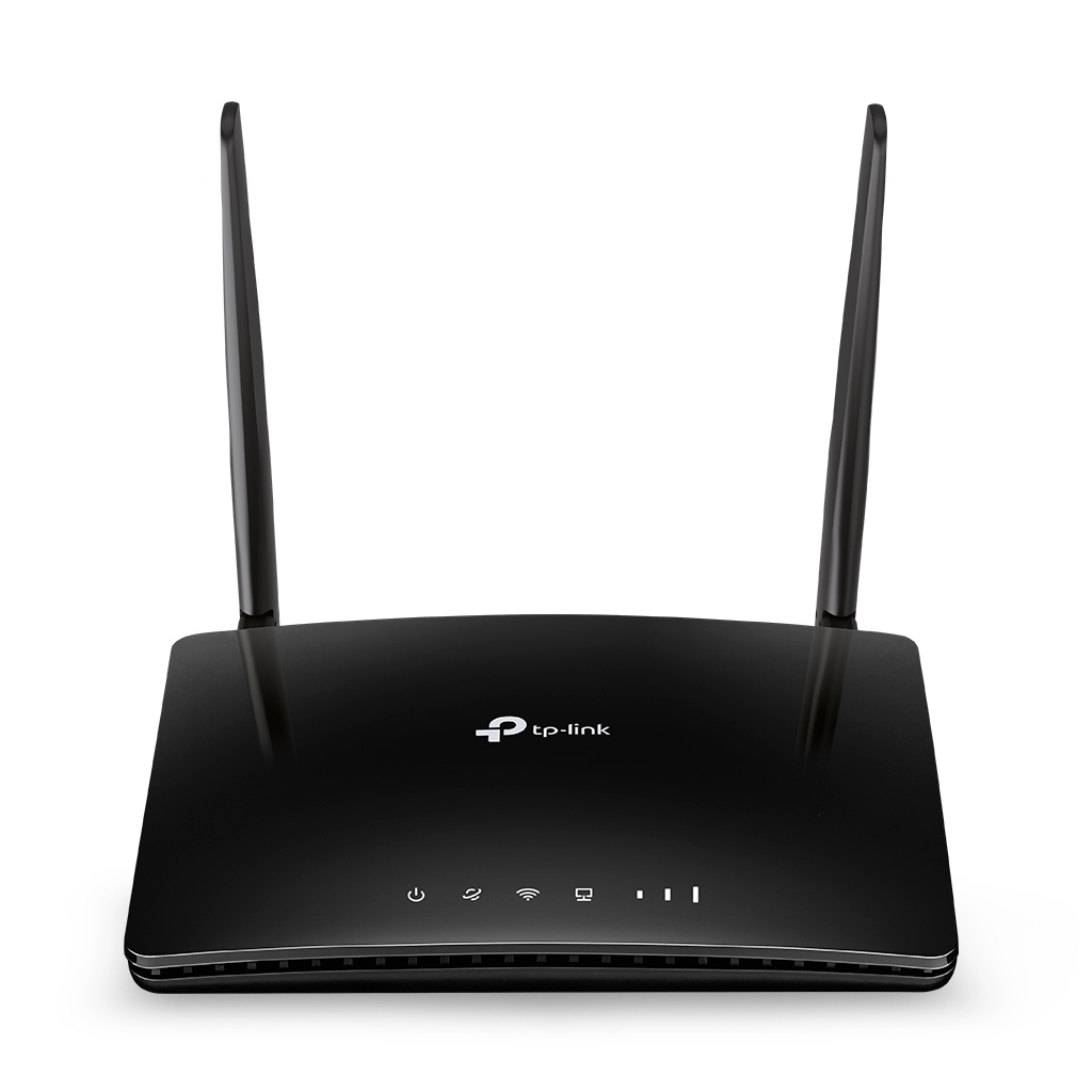 TP-LINK TL-MR6400, 4Port, 300Mbps, 2,4Ghz Wifi, Masaüstü, LTE, Micro Sim Kart Takılabilir 3G-4G Destekli Router - Tp-Link