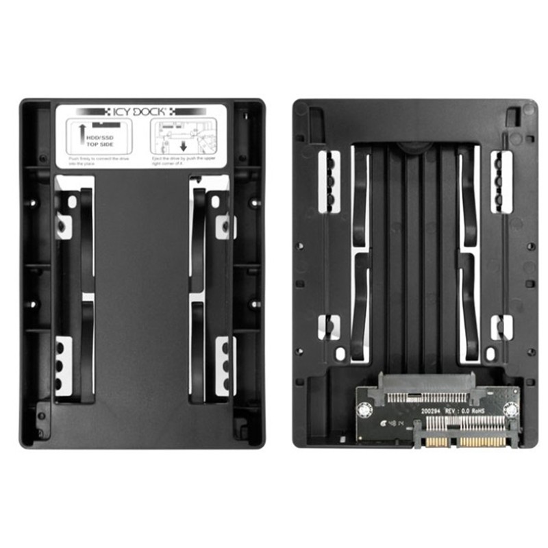 LENOVO ICY DOCK 3.5 INC DEN 2.5 INC SATA ÇEVİRİCİ KIZAK MB882SP-1S-3B (ST50 V3 7DF31001EA) - Lenovo - görsel 2