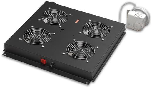 LANDE LN-FAN-THM-4FFS-BL 4 lü Fan grubu Termostatlı - LANDE