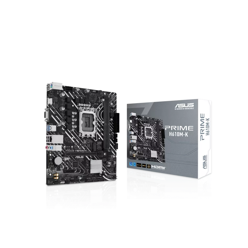 ASUS PRIME H610M-K H610 DDR5 Vga GLan mATX HDMI M2 USB3 RGB 1700p Anakart - ASUS - görsel 2