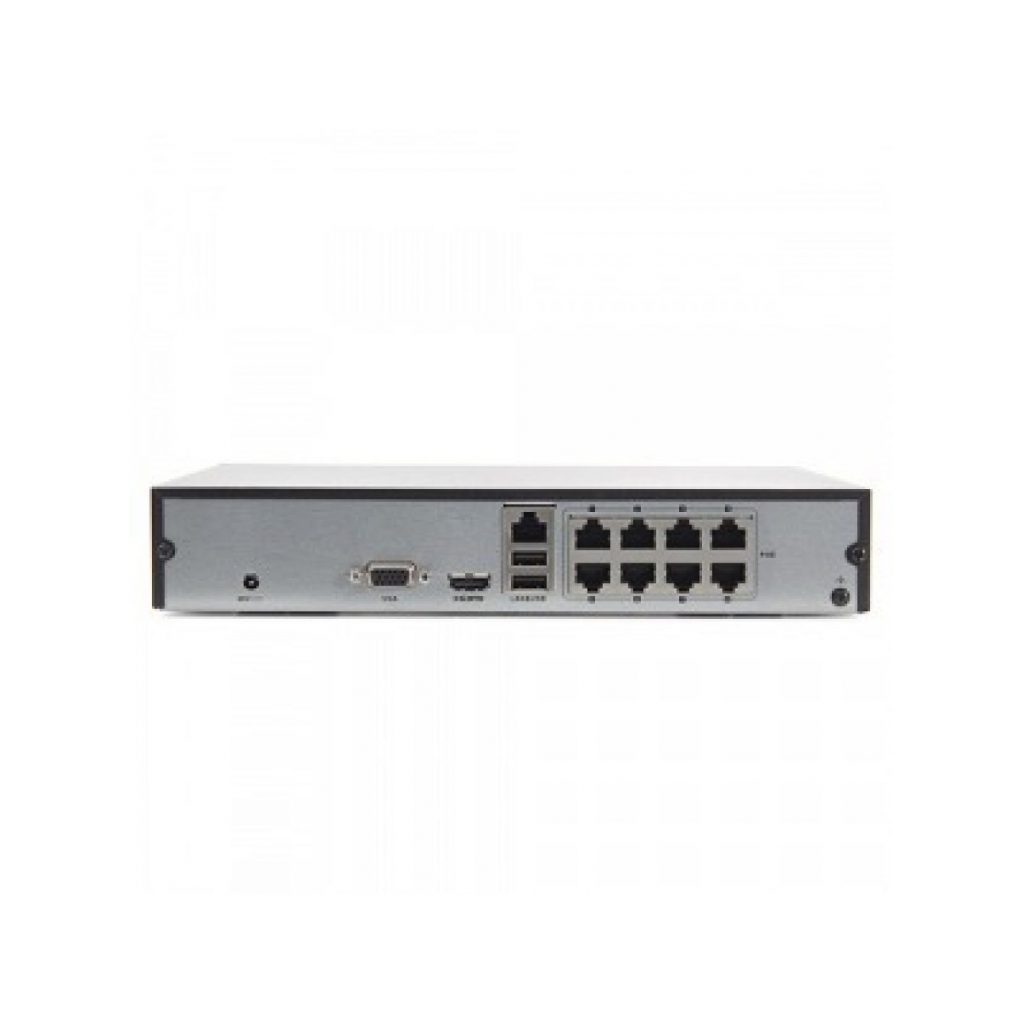 HIKVISION DS-7108NI-Q1/8P/M, 8Kanal PoE, 4Mpix, H265+, 1 HDD Desteği, 1520P Kayıt, 60Mbps Bant Genişliği, Metal Kasa, NVR - Hikvision - görsel 3