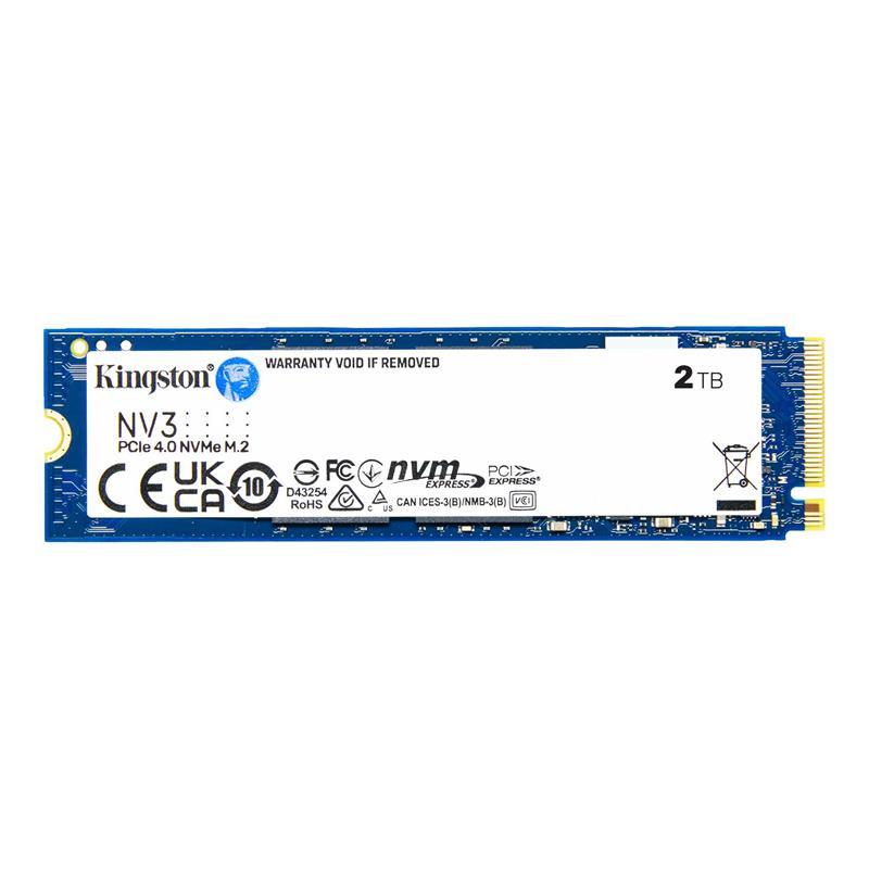 2 TB KINGSTON NV3 M.2 NVME PCIE GEN4 6000/5000MBS SNV3S/2000G - Kingston - görsel 2