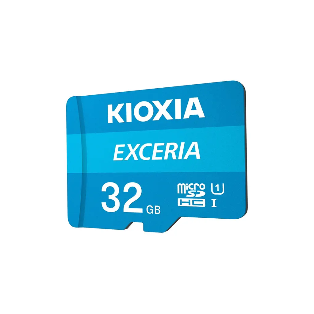 KIOXIA 32GB Exceria, LMEX1L032GG2, UHS-1,  CL10, 100Mb/s, MicroSD Kart Bellek (SD Adaptörlü) - Kioxia - görsel 3