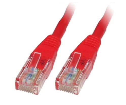 ODS 02R45R45C6UJ1R0.5A CAT6 UTP LSZH BAKIR 0.5 Metre Kırmızı Patch Cord - ODS