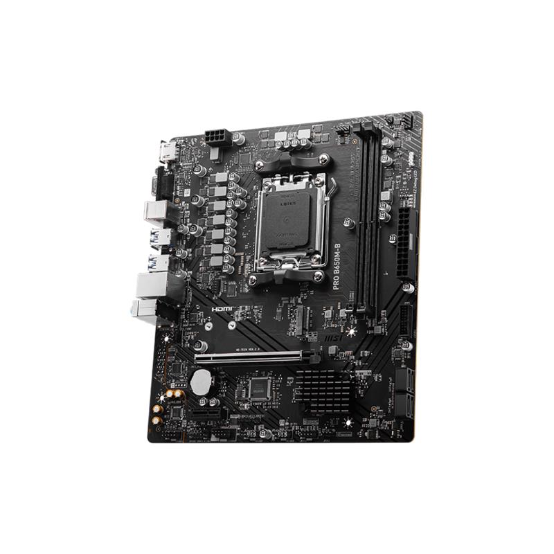 MSI PRO B650M-B DDR5 6800MHZ 1XVGA 1XHDMI 1XM.2 USB 3.2 MATX AM5 (AMD AM5 9000/8000/7000 SERİLERİ İLE UYUMLU) - Msi - görsel 3