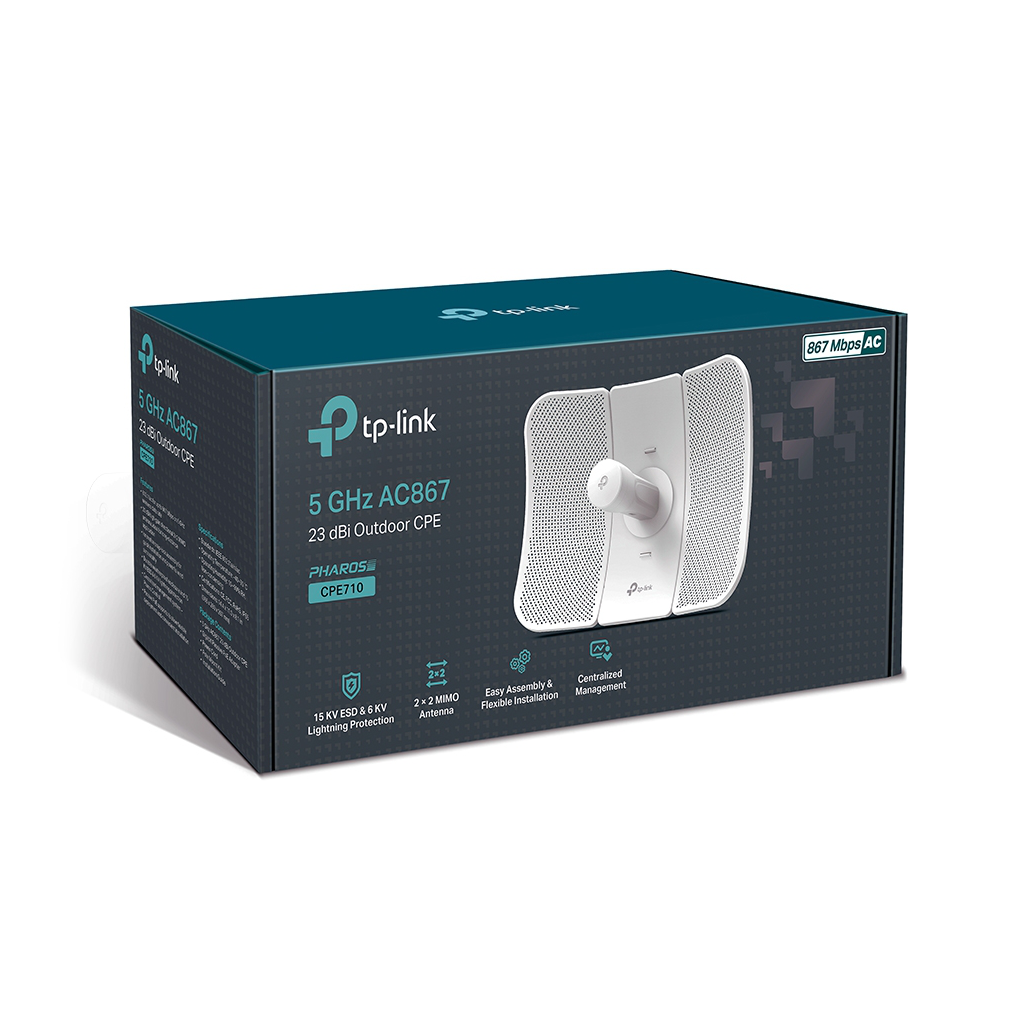 TP-LINK CPE710 1 Port 10/100/1000Mbps AC 867Mbps 23dBi Dış Ortam Access Point - TP-LINK - görsel 5