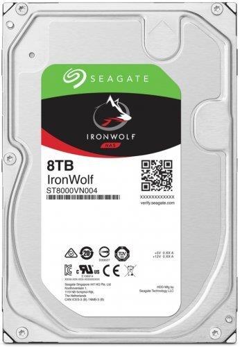 8 TB SEAGATE 3.5 IRONWOLF SATA3 7200RPM 256MB ST8000VN004 (3 YIL RESMI DIST GARANTILI) - Seagate