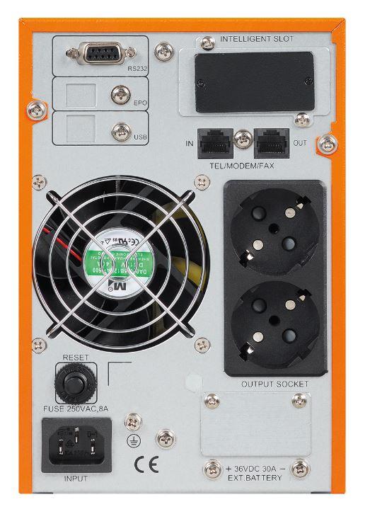 MAKELSAN POWERPACK SE 1 KVA (2X 9AH) 5-15 DK 900W ONLINE (MU01000N11EAV06) - MAKELSAN - görsel 3