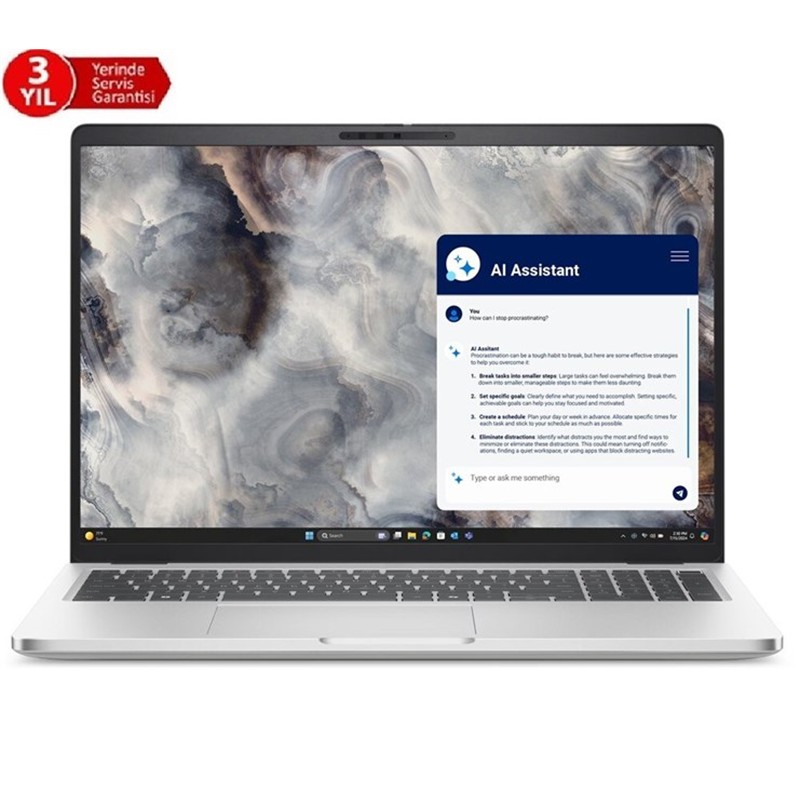 DELL NB PRO 16 ULTRA5 235U 16GB 512SSD DOS BTO105_PC16250_U (3 YIL YERİNDE GARANTİ) - Dell