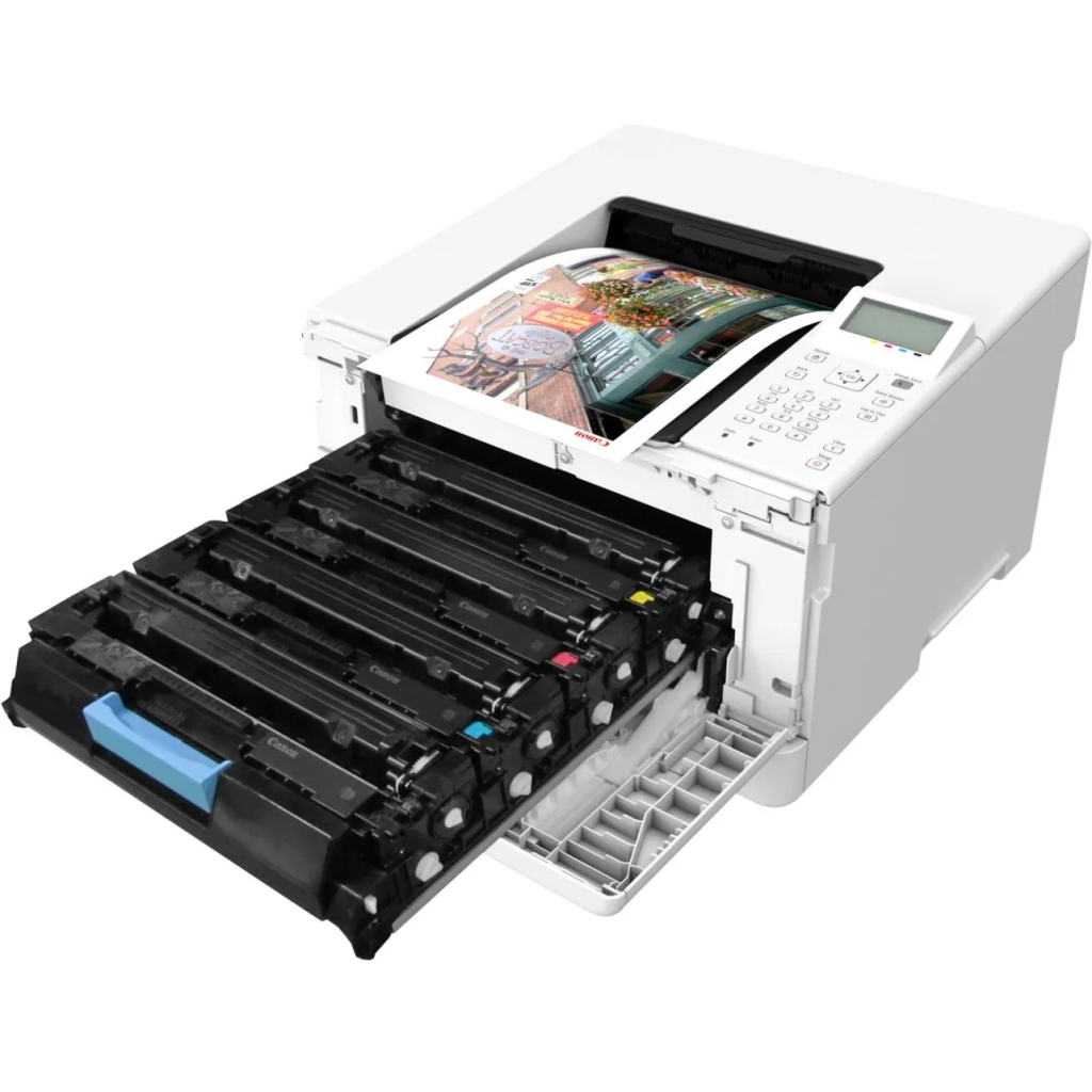 CANON  i-SENSYS LBP646CDW,  Wifi, Lan, Duplex, Renkli Lazer, Yazıcı (Dakikada 25  Sayfa) ORİJİNAL TONERLİ, TÜRKİYE Distibütör GARANTİLİ - Canon - görsel 5