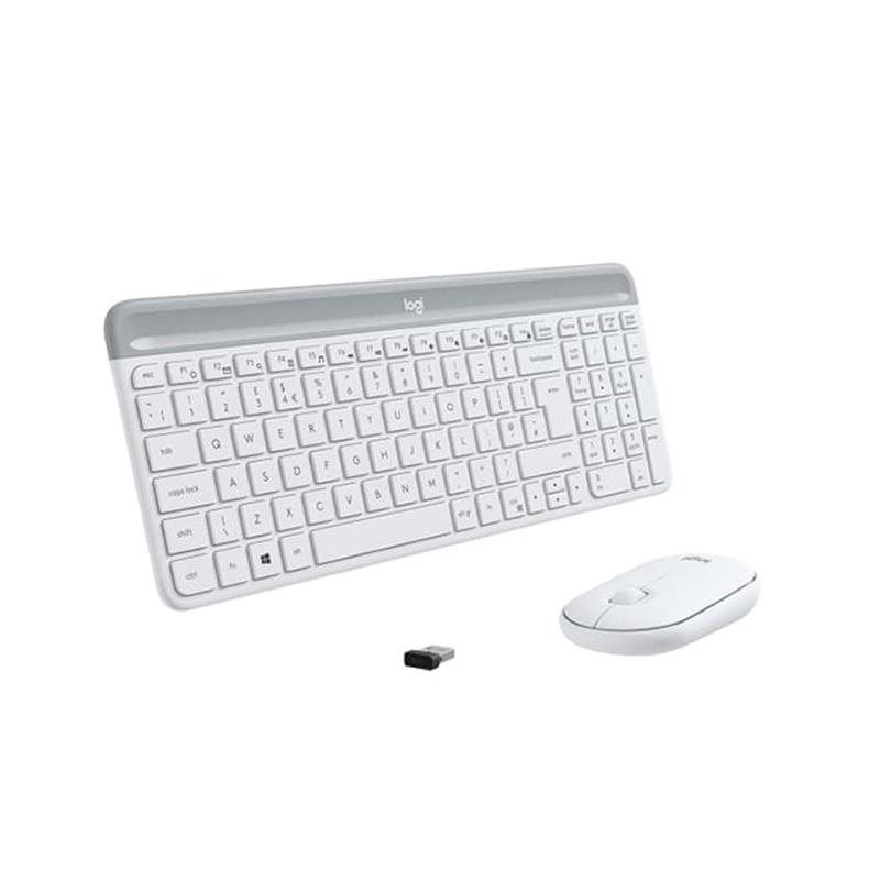 LOGITECH MK470 Q TR INCE KABLOSUZ KLAVYE MOUSE SET BEYAZ 920-009436 - Logitech - görsel 2