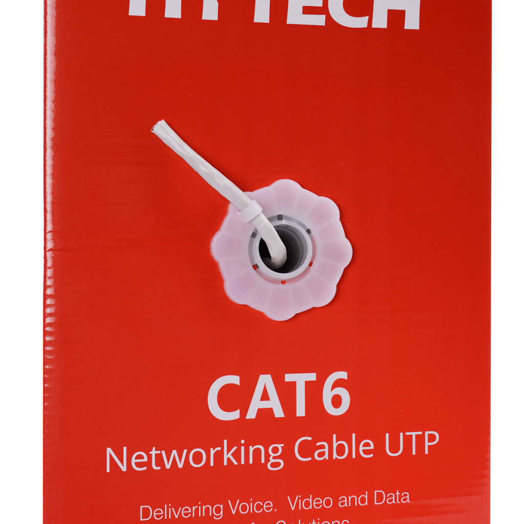 HYTECH HY-CAT600 CAT6 UTP 305 Metre Gri Network Kablosu - HYTECH - görsel 3